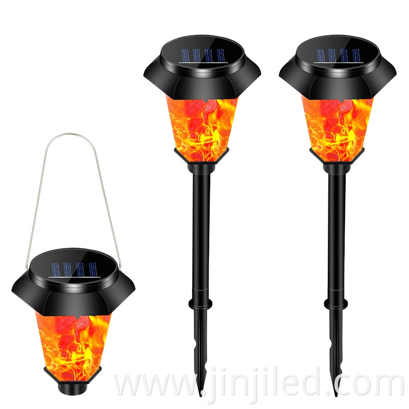 Hexagonal Flame Lamp Outdoor